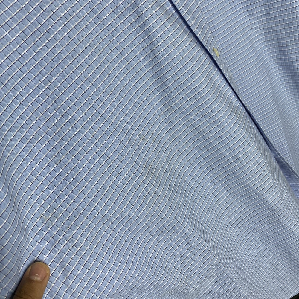 Ralph Lauren Men's Large Blue Long Sleeve Button Down Shirt - Picture 5 of 7